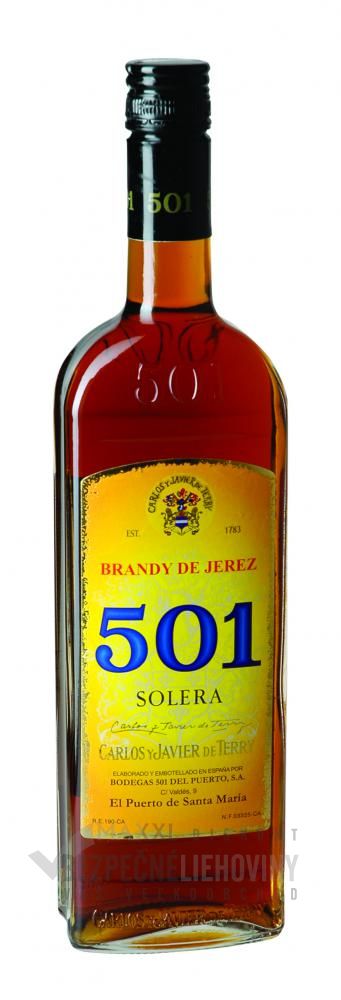 Brandy 501 36% 0,7L Solera