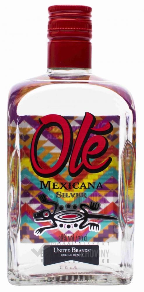 Mexicana Olé silver 38% 0,7L