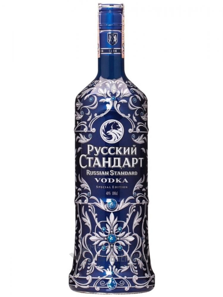 Vodka Russian Standart JEWELRY edic.40% 1L 