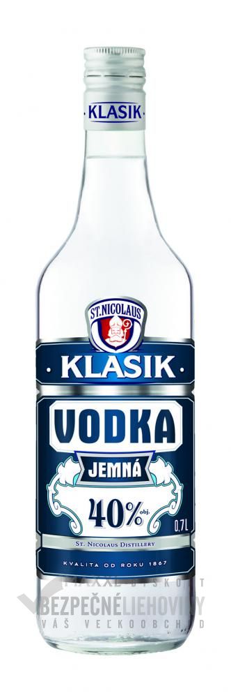 Vodka jemná 40% 0,7L /nicolaus