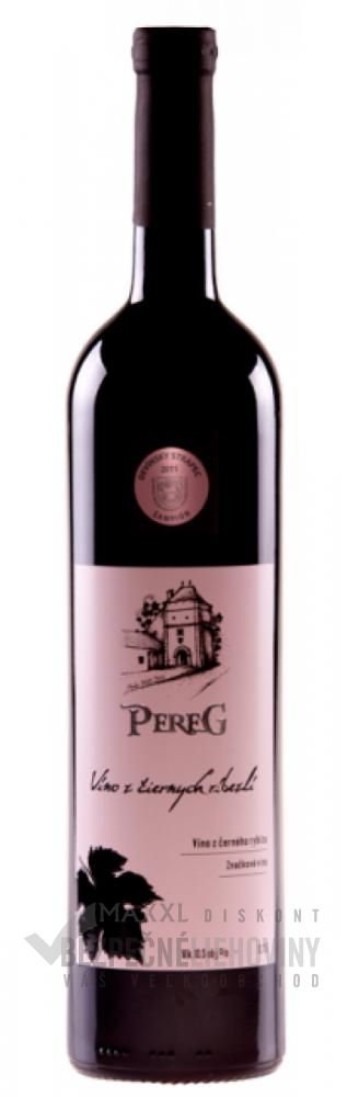 Víno z čiernych ríbezlí PEREG Modra 10,5% 0,75L