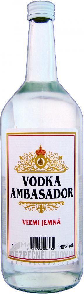Vodka Ambasador 40% 1L Vanapo