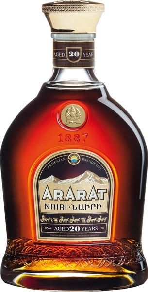 Ararat Nairi 20 ročné 40% 0,7L