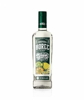 Borovička Borec Citrus 38% 0,7L