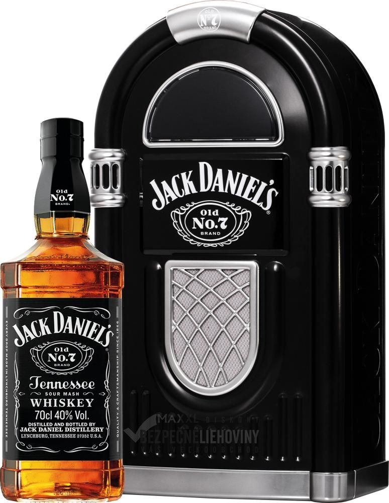 Wh.Jack Daniels 40% 0,7L jukebox