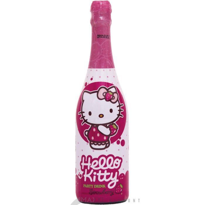 Party Drink Hello Kitty 0,75L jahoda