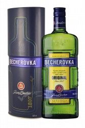 Becherovka 38% 0,7L v plechovom puzdre