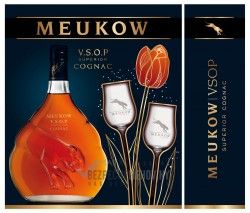 Meukow VSOP+2 pohre 40% 0,7L 