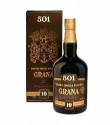 Brandy 501 GRANA 10r.36% 0,7L krabica