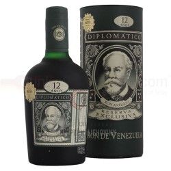 Diplomatico Reserva Exc.12y 40% 0,7L+tuba