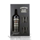 Wh.Jameson Black Barel 40% 0,7L+2pohre