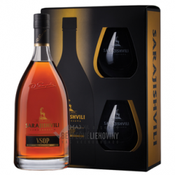 Sarajishvili Brend.VSOP+2pohre 40% 0,7L GB