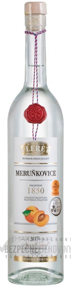 Moravská marhuľa 40% 0,5L