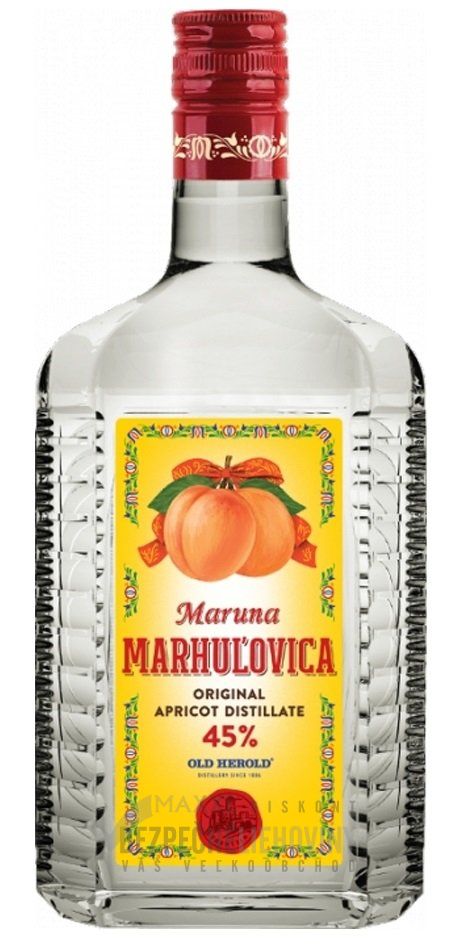 Maruna Marhuľovica 45% 0,5L