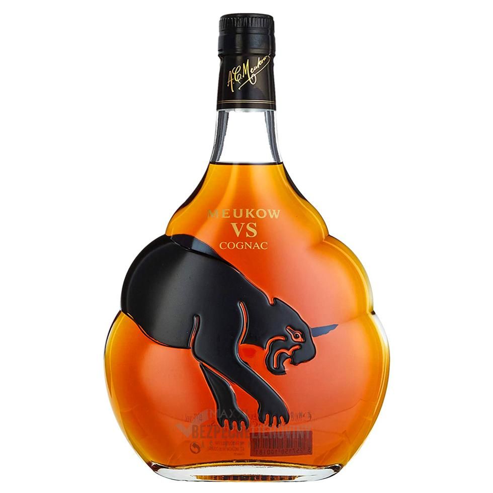 Meukow cognac VS black 0,5L 40%