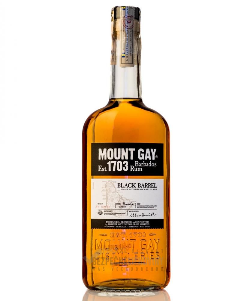 Mount Gay Rum Black Barrel 43% 0,7L