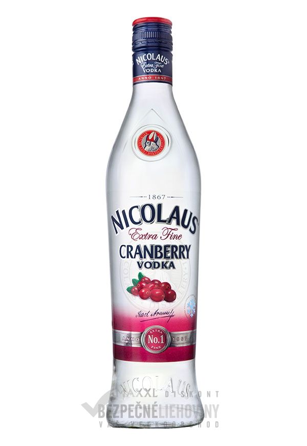 Nicolaus Extra Fine Cranberry Vodka 38% 0,7l