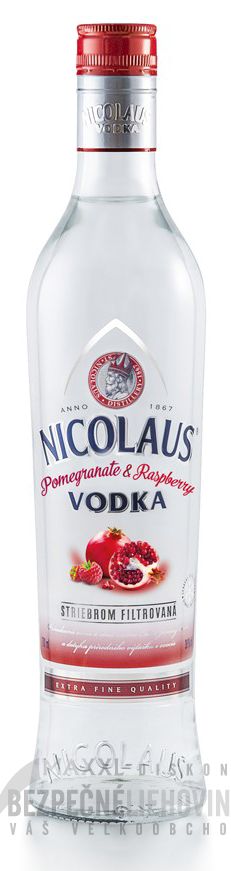 Nicol. pom.+raspberry vodka 38% 0,7L